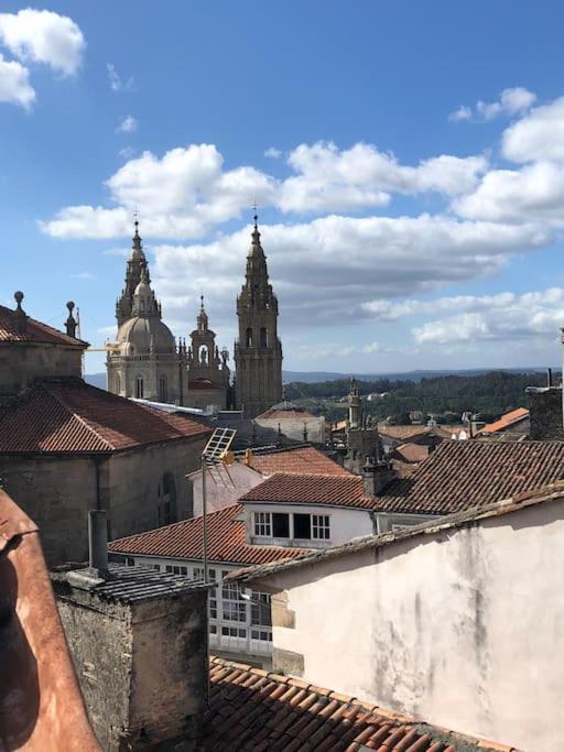 Atico Casco Antiguo En Plaza Cervantes Santiago de Compostela Kültér fotó
